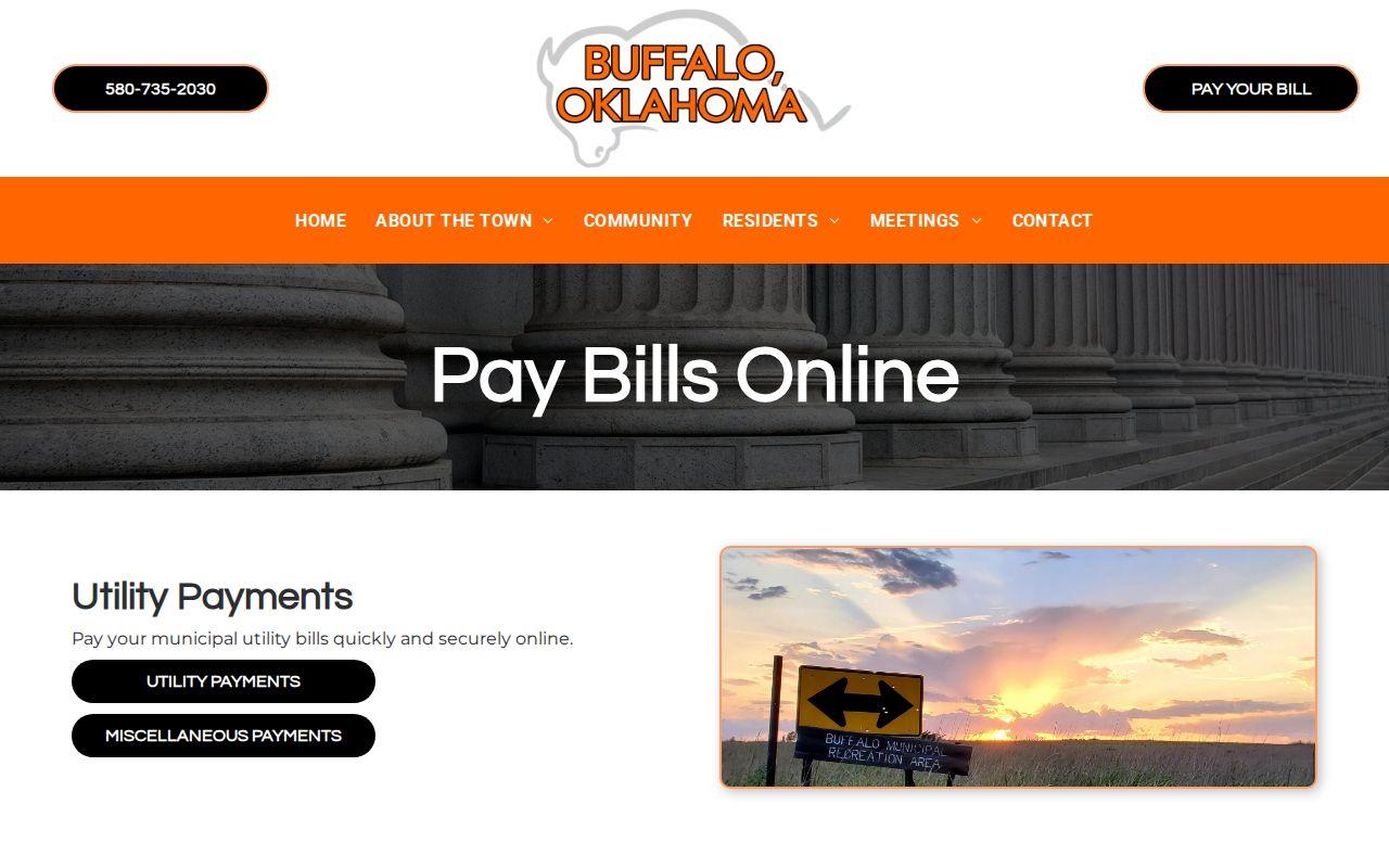 Buffalo warrant records municipal payment page reference